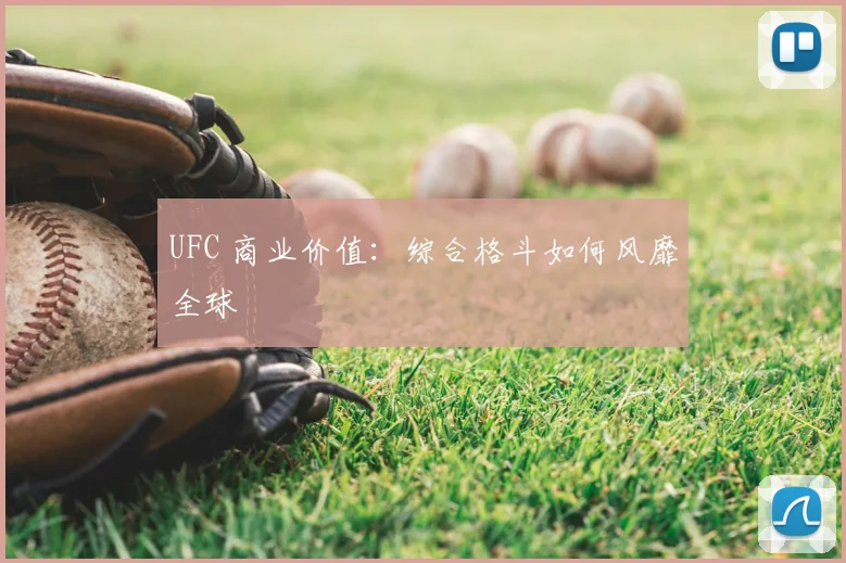 UFC 商业价值:综合格斗如何风靡全球